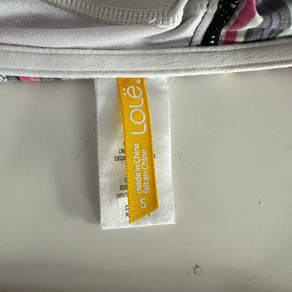 Striped Bikini Set - Colorful V-Wire Top & Full Coverage Bottom Top S Bottom M - Picture 2 of 6